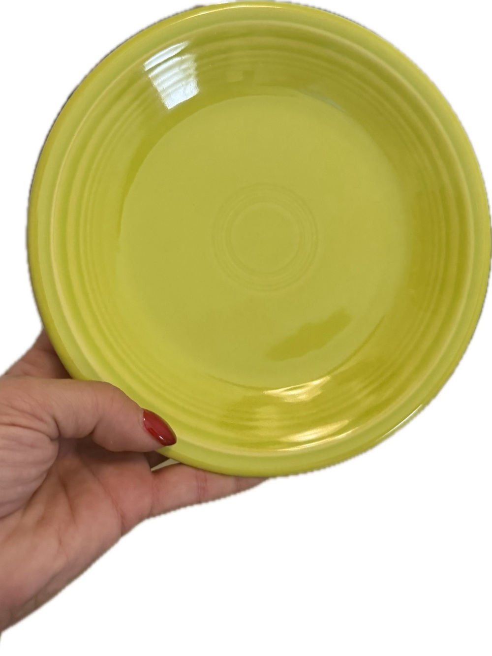 Fiesta 7.25” Salad Plate in Lemongrass - Excellent Condition!